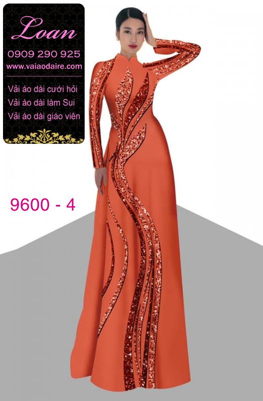 Vải áo dài hoa dây
