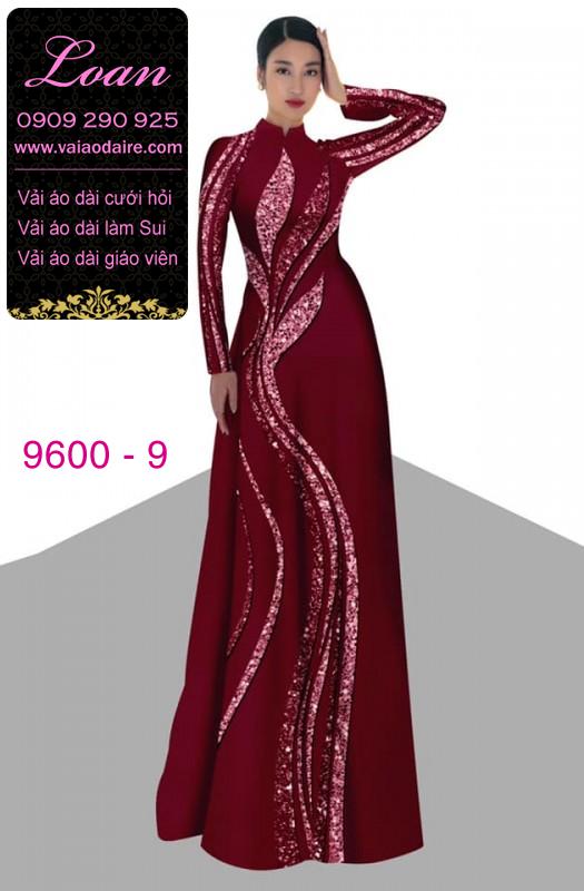 Vải áo dài hoa dây