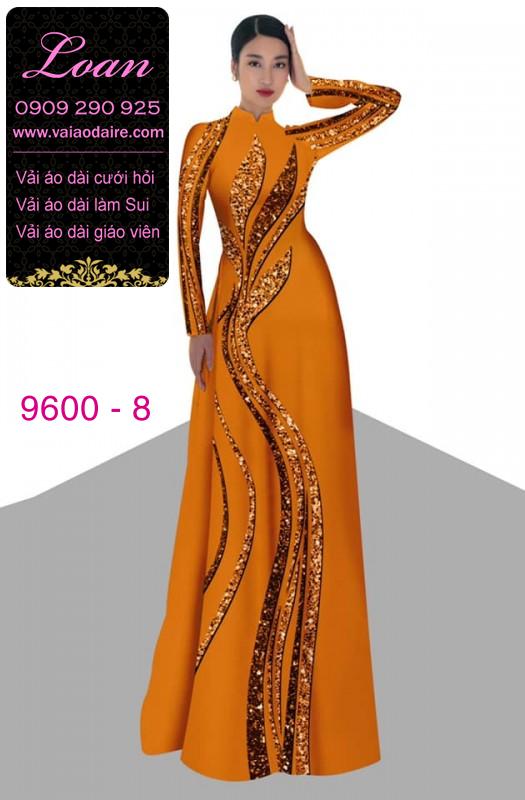 Vải áo dài hoa dây
