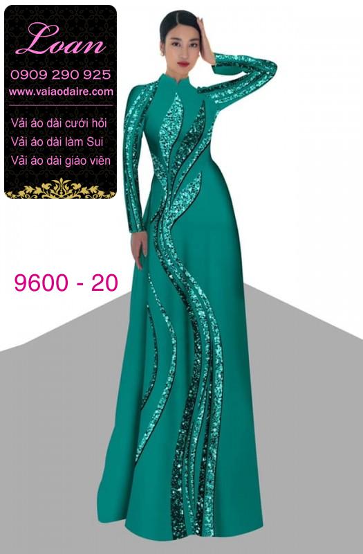Vải áo dài hoa dây