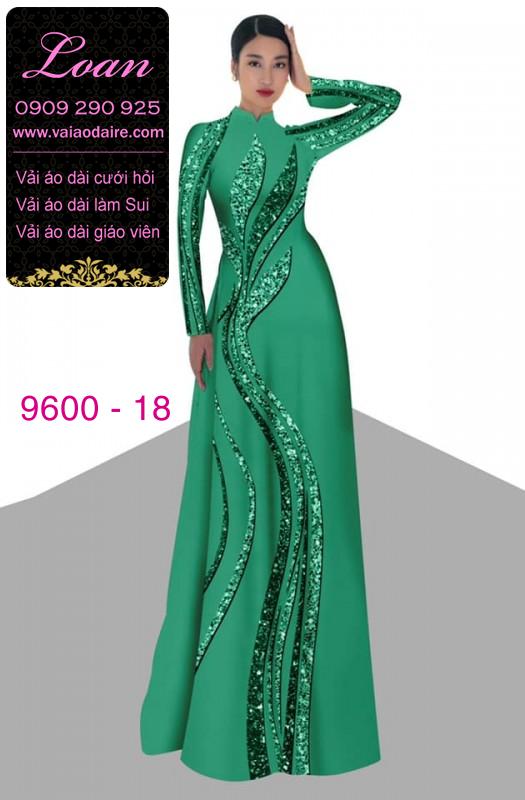 Vải áo dài hoa dây