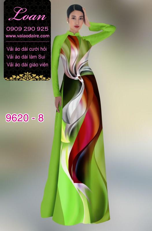 Vải áo dài lập thể