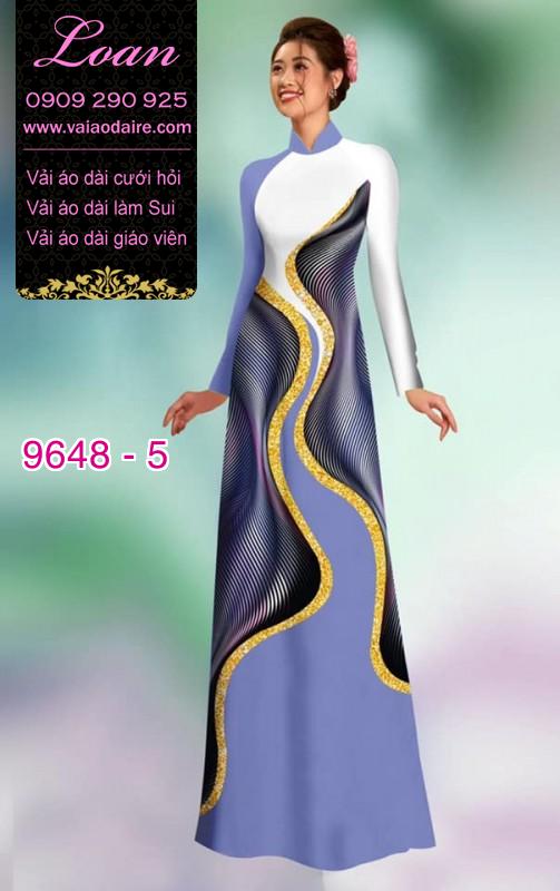 Vải áo dài lập thể