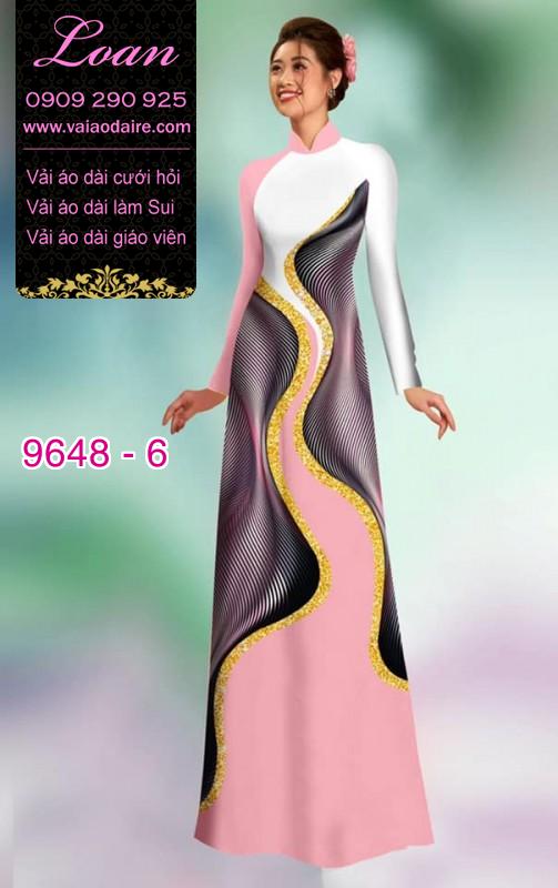 Vải áo dài lập thể