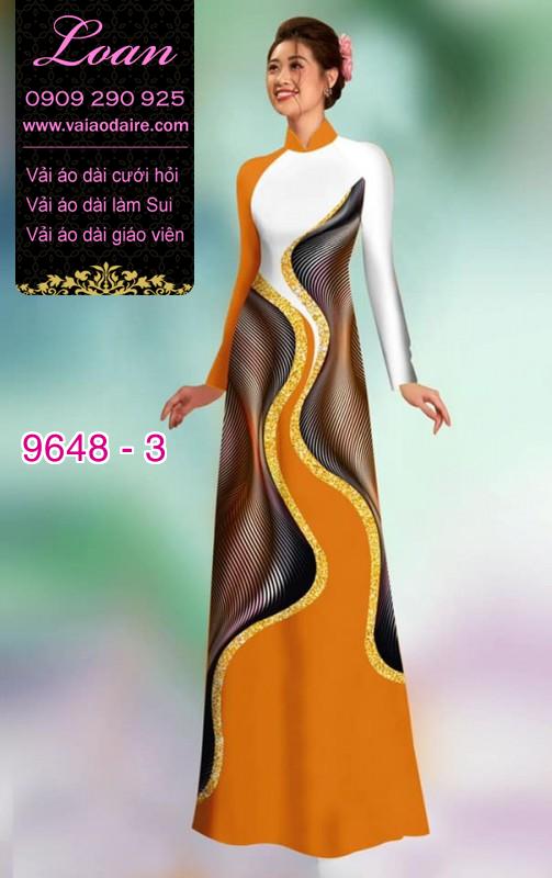 Vải áo dài lập thể