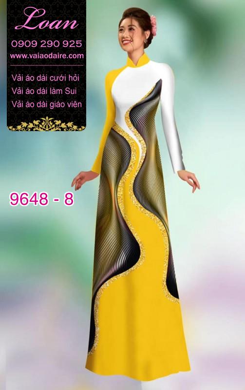 Vải áo dài lập thể