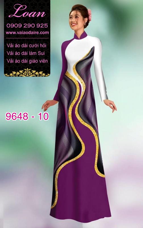 Vải áo dài lập thể