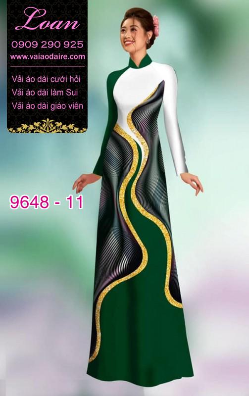 Vải áo dài lập thể