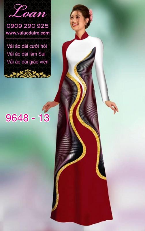Vải áo dài lập thể