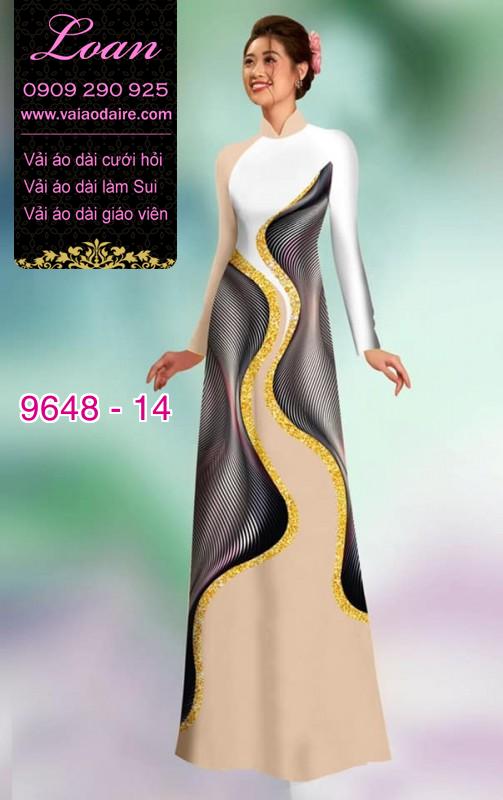 Vải áo dài lập thể