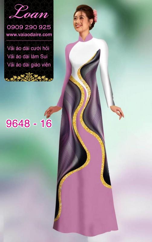 Vải áo dài lập thể