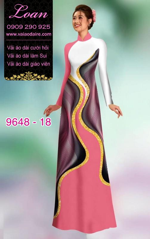 Vải áo dài lập thể