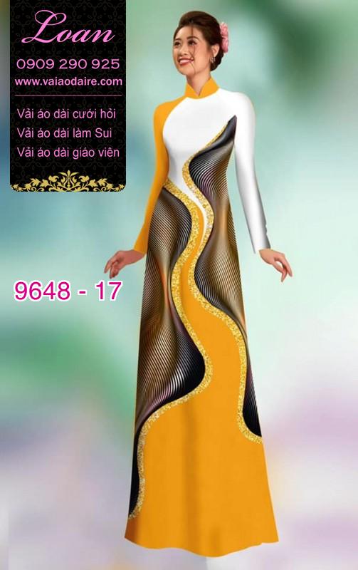 Vải áo dài lập thể