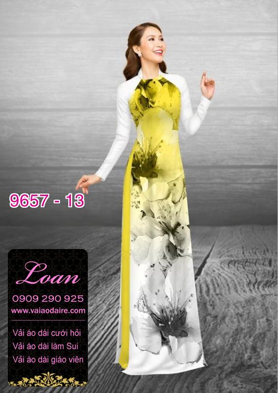 Vải áo dài hoa nhỏ Vải áo dài hoa nhỏ