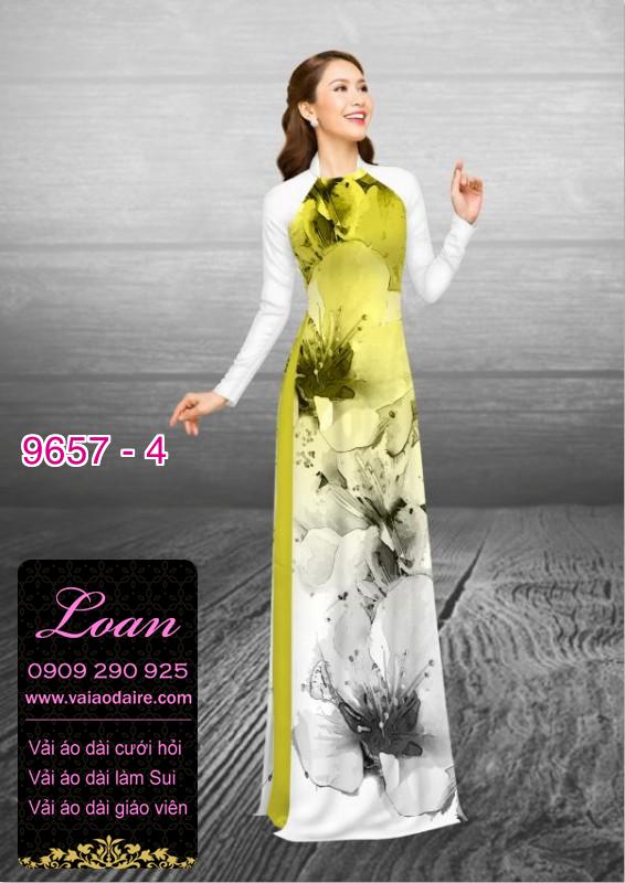 Vải áo dài hoa nhỏ Vải áo dài hoa nhỏ