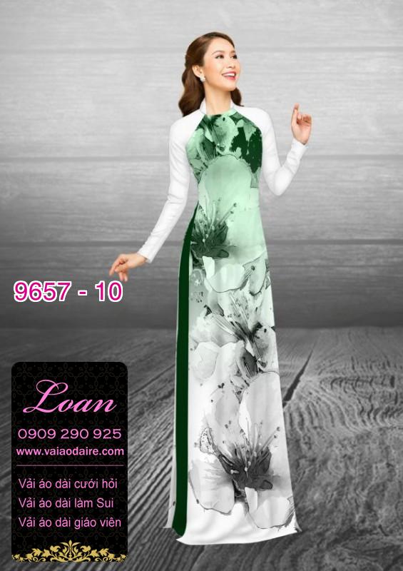 Vải áo dài hoa nhỏ Vải áo dài hoa nhỏ