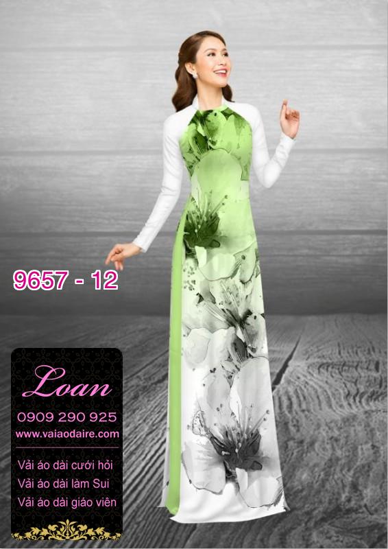 Vải áo dài hoa nhỏ Vải áo dài hoa nhỏ