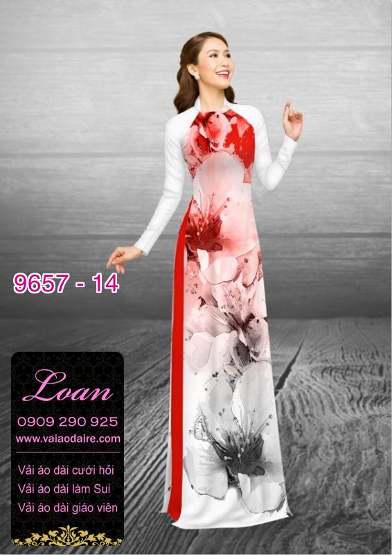 Vải áo dài hoa nhỏ Vải áo dài hoa nhỏ