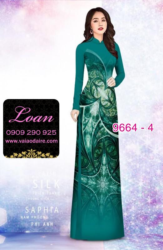 Vải áo dài lập thể