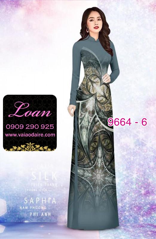 Vải áo dài lập thể