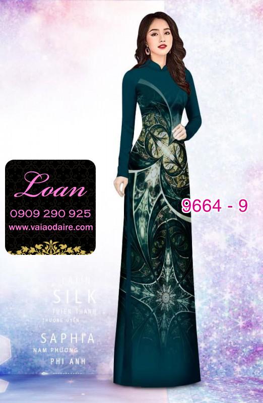 Vải áo dài lập thể