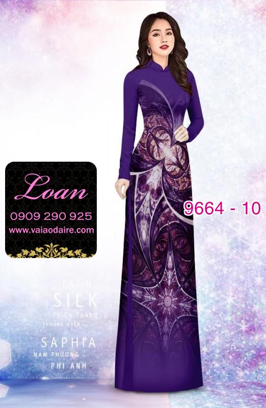 Vải áo dài lập thể