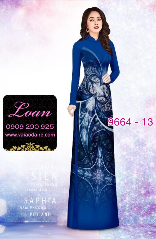 Vải áo dài lập thể