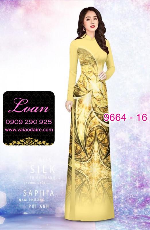 Vải áo dài lập thể
