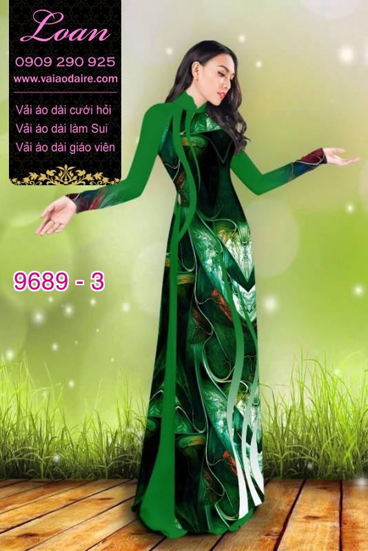 Vải áo dài lập thể