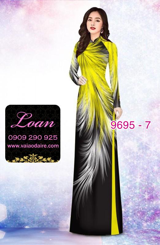 Vải áo dài lập thể
