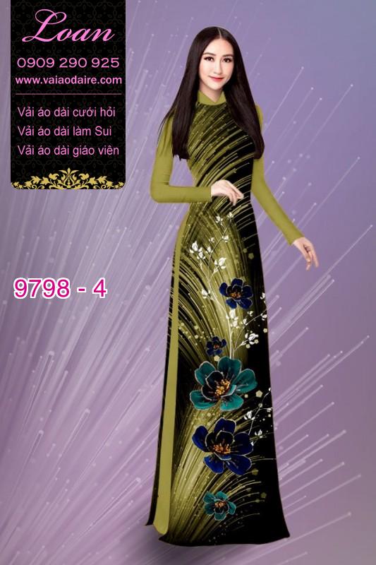 Vải áo dài lập thể