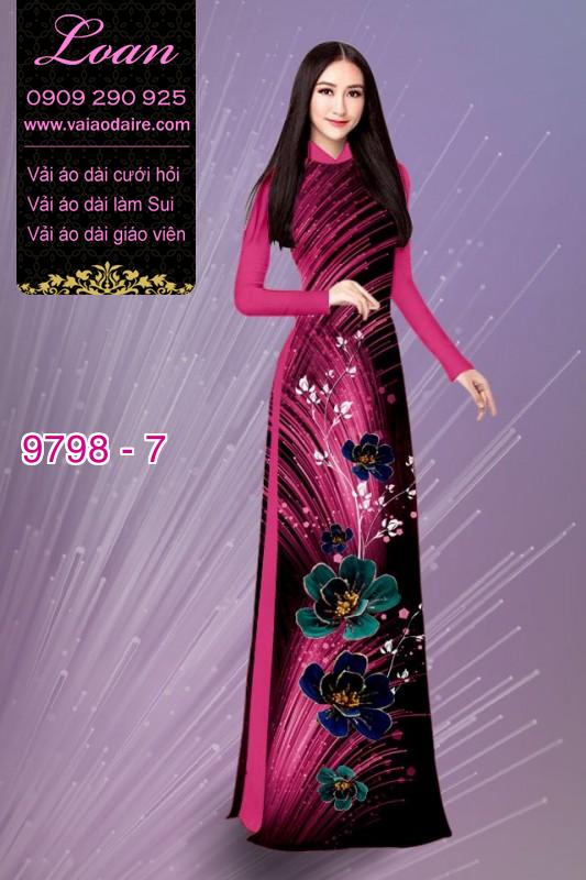 Vải áo dài lập thể