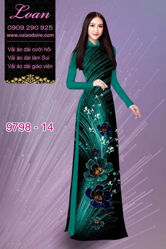 Vải áo dài lập thể