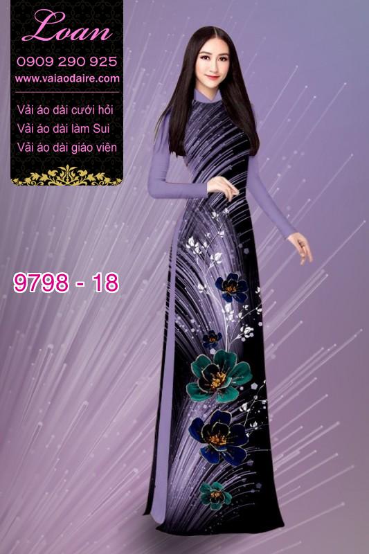 Vải áo dài lập thể