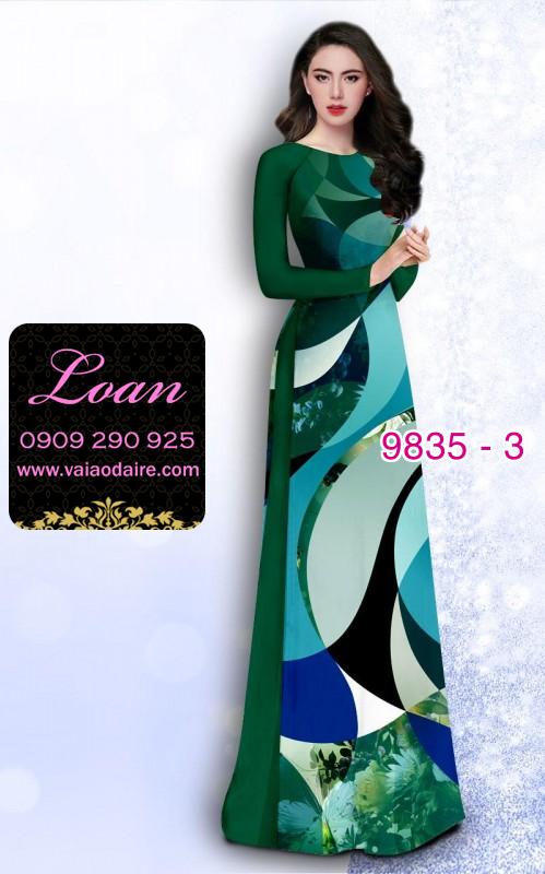 Vải áo dài lập thể
