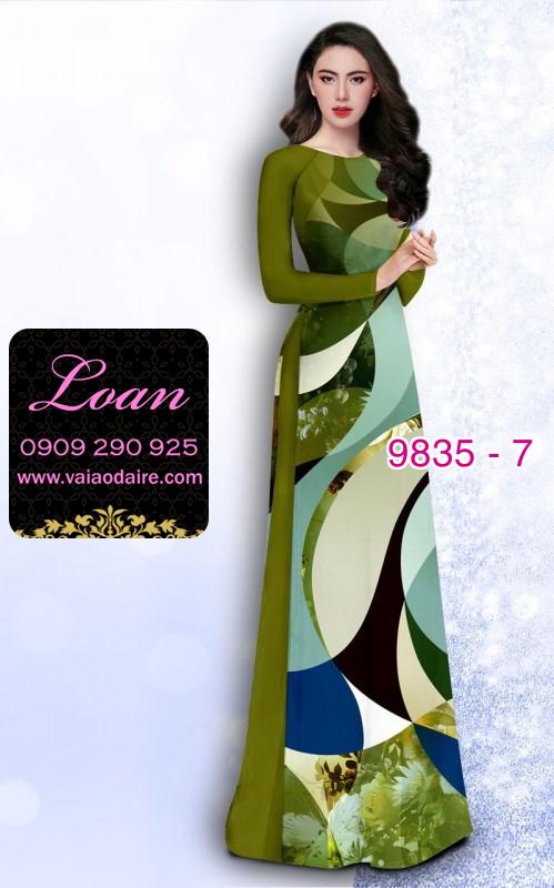 Vải áo dài lập thể