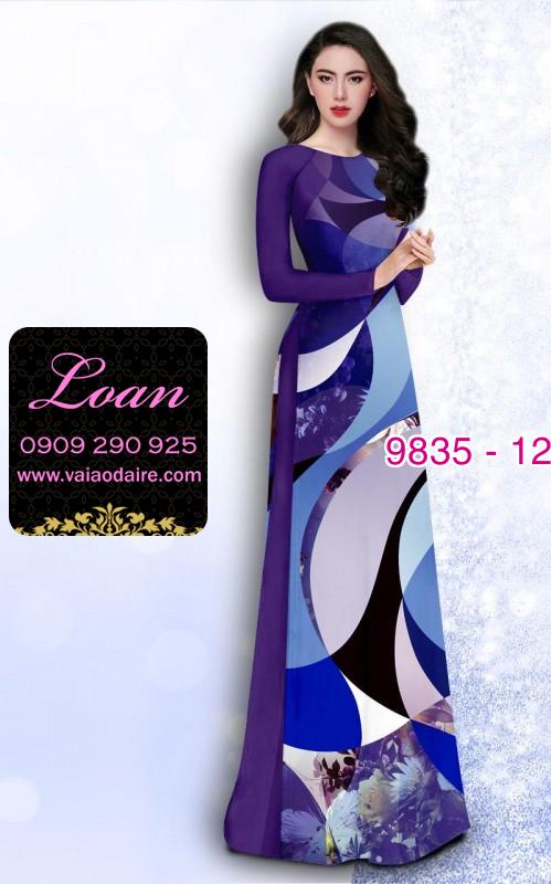Vải áo dài lập thể