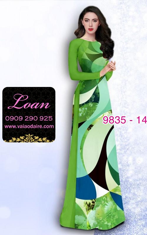 Vải áo dài lập thể