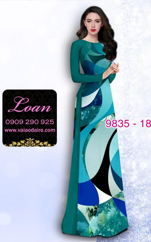 Vải áo dài lập thể