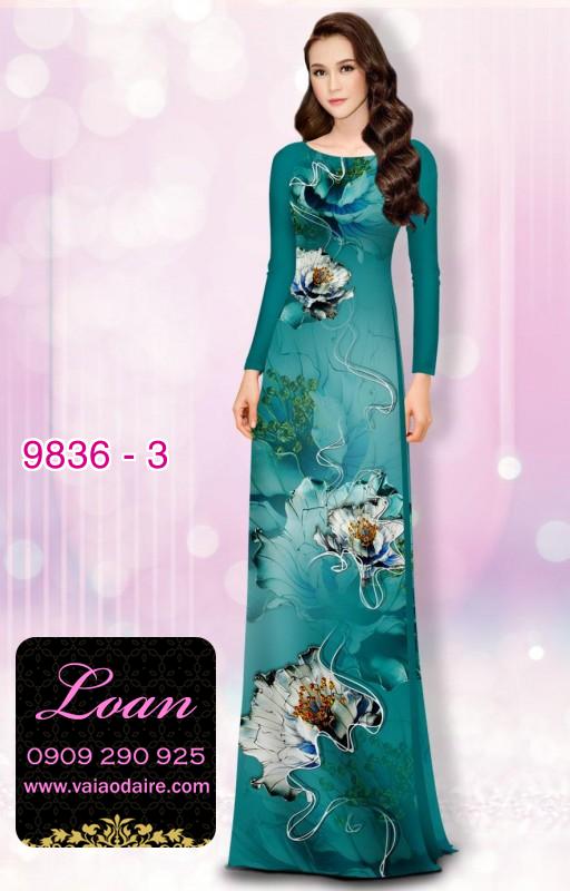 Vải áo dài lập thể