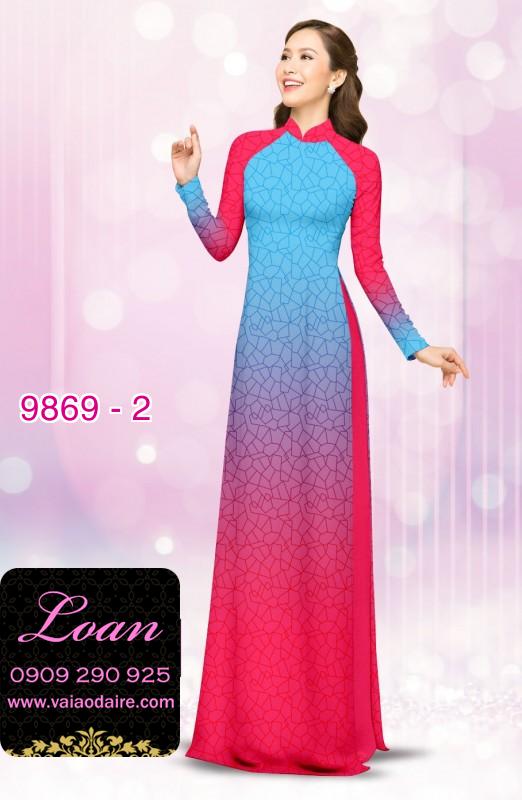 Vải áo dài hoa 3D Vải áo dài hoa 3D