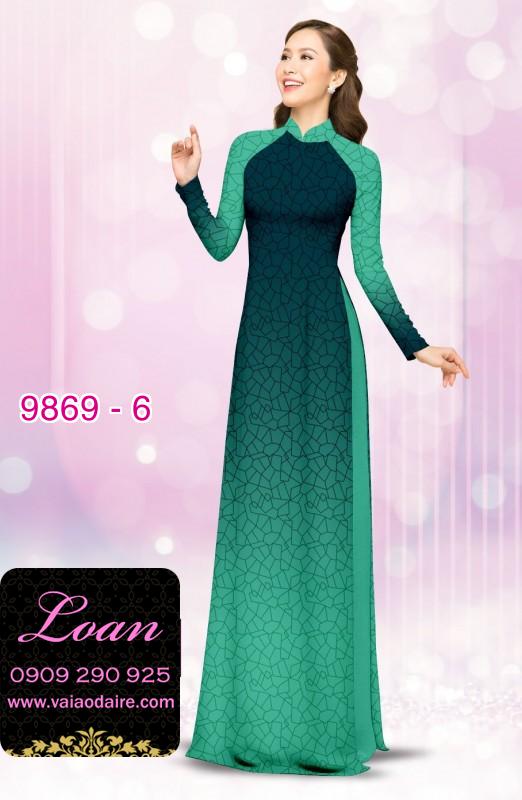 Vải áo dài hoa 3D Vải áo dài hoa 3D