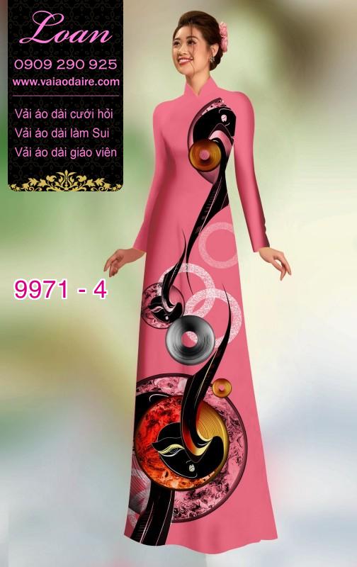 Vải áo dài hoa 3D Vải áo dài hoa 3D