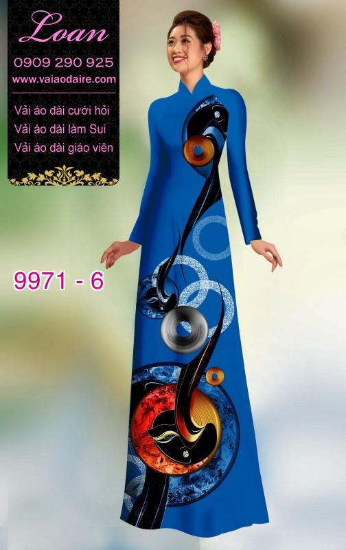 Vải áo dài hoa 3D Vải áo dài hoa 3D