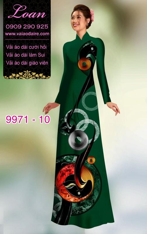 Vải áo dài hoa 3D Vải áo dài hoa 3D