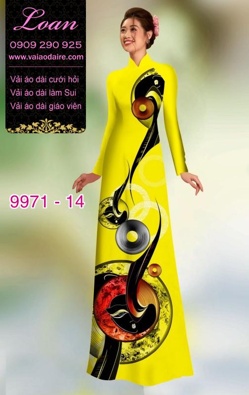 Vải áo dài hoa 3D Vải áo dài hoa 3D