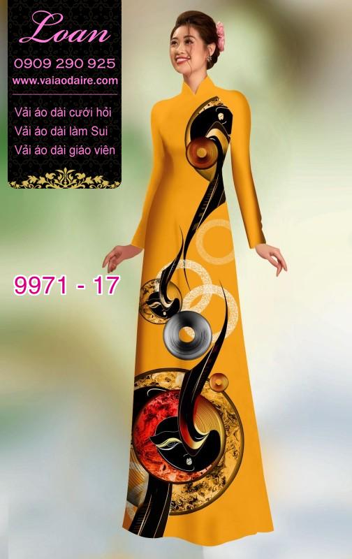 Vải áo dài hoa 3D Vải áo dài hoa 3D