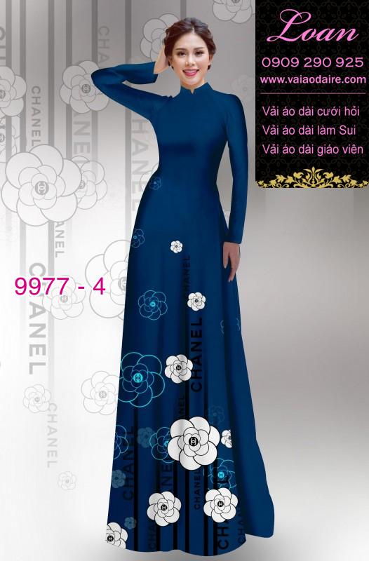 Vải áo dài chữ Chanel