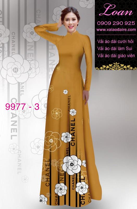 Vải áo dài chữ Chanel