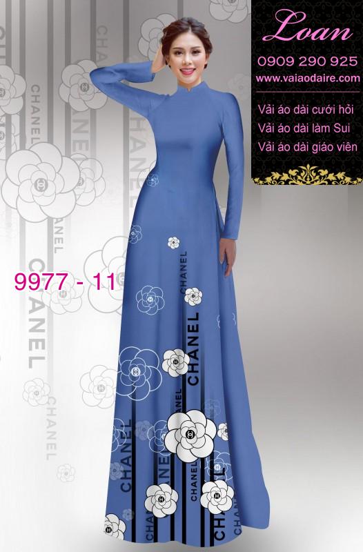 Vải áo dài chữ Chanel